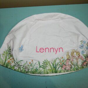 Pottery Barn Kids Flopsy Peter Rabbit Easter Basket Liner "Lennyn" Sz S (P-53)